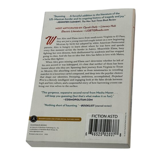 Perpetual West • Mesha Maren • New Literary Fiction Book Club Novel - Picture 2 of 5